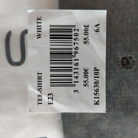 NWT Kenzo Girl T-shirt With Logo Print White - Picture 12 of 15